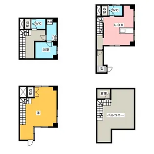 アコテパリジェンヌ【6階】の間取り