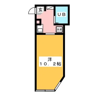 青年楼【2階】の間取り