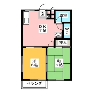 エントピアM【1階】の間取り