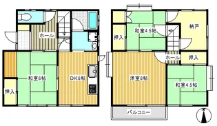 東京都練馬区南大泉3【一戸建】の間取り