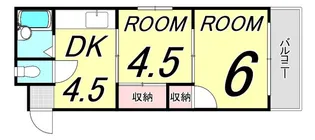 広島県広島市中区吉島西2【マンション】の間取り