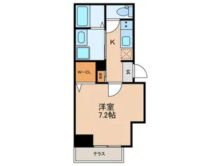 アプリーレ【1階】の間取り