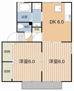イクスピアリベマーイ【1階】の間取り