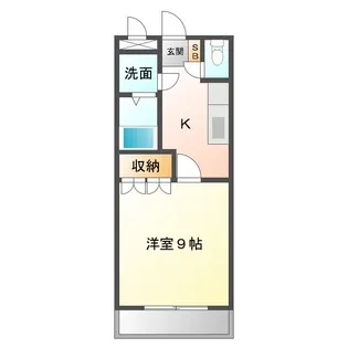 ルーミンズ・ヒル【1階】の間取り