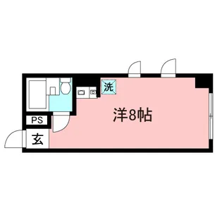 鶴田第一ビル【5階】の間取り