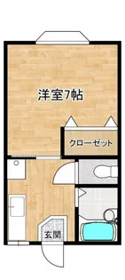 新潟県長岡市三ツ郷屋1【アパート】の間取り