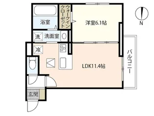 camphoraI【1階】の間取り