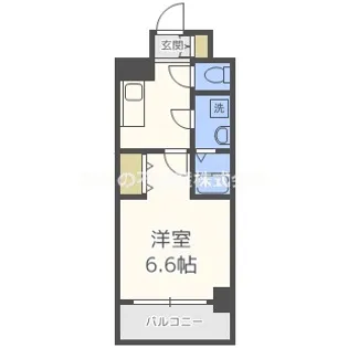 大阪府大阪市住之江区西住之江1【マンション】の間取り