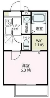 神奈川県横浜市旭区四季美台【アパート】の間取り