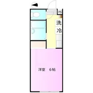 ロッシェル中央林間第9【1階】の間取り