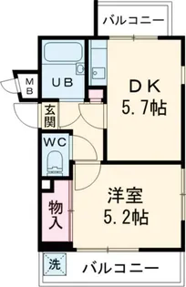 グレイス浜田山【2階】の間取り