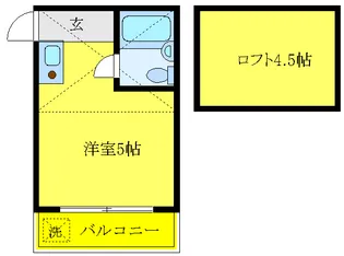 コーポ川口【2階】の間取り