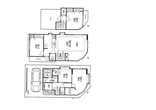 東京都世田谷区弦巻5【一戸建】の間取り