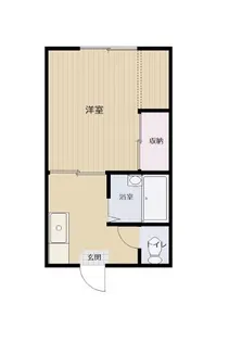 ハートフォード【2階】の間取り