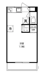 東京都国分寺市東元町4【アパート】の間取り