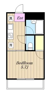 リエス伊勢原【0】【2階】の間取り