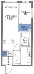 プライムブリス文京春日【3階】の間取り