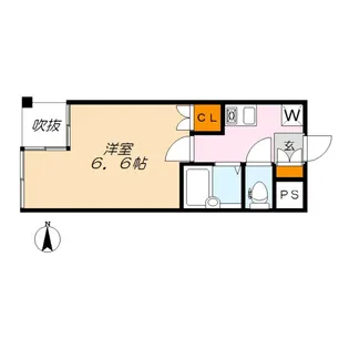 蕨ヒルズ E棟【2階】の間取り