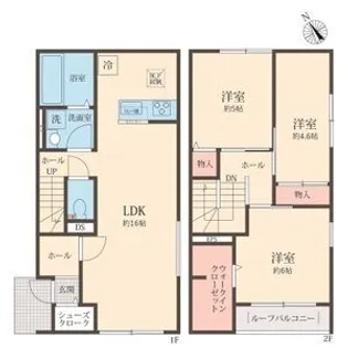 埼玉県志木市幸町1【一戸建】の間取り