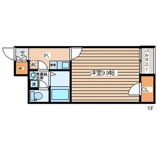 プランドール杜【1階】の間取り