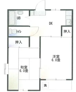 埼玉県朝霞市三原4【マンション】の間取り