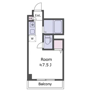 第7三井ビル【3階】の間取り