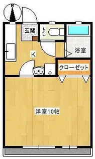 リバーヴィレッジ【1階】の間取り