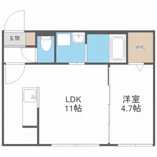 nico【3階】の間取り