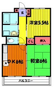 埼玉県草加市松江1【マンション】の間取り