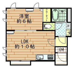 サシェイ平和台【1階】の間取り