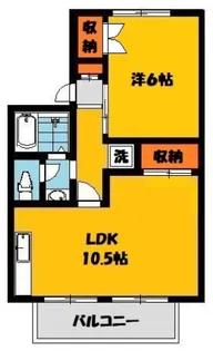 セジュール【1階】の間取り
