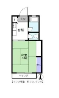 たばこ組合ビル【3階】の間取り