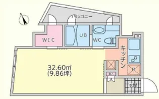 西麻布CO-HOUSE【4階】の間取り