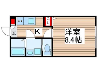 TOIVE馬橋【1階】の間取り