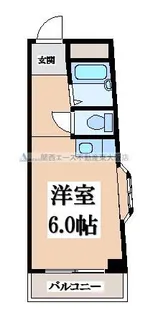 有馬パレス野崎【3階】の間取り