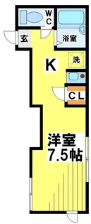 東京都調布市富士見町4【アパート】の間取り