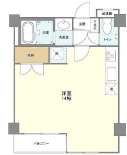 クレール久米川【3階】の間取り