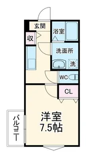 Ours Lavande【3階】の間取り