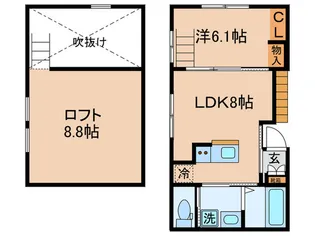 スカイパークの間取り