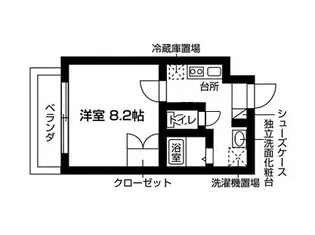 ラ プルミエール烏丸五条【3階】の間取り