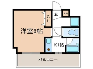 カントリ-青葉ハイツ【2階】の間取り