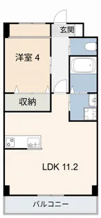 グランツ横須賀【1階】の間取り