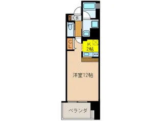 gs丸の内【11階】の間取り