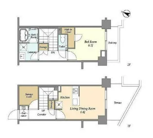 URBANLINK護国寺【2階】の間取り
