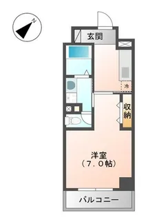 アンゼリカ【2階】の間取り