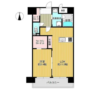 サンクレスト上野の森【2階】の間取り