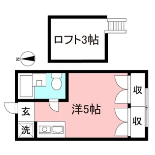 メゾン西野川II【1階】の間取り