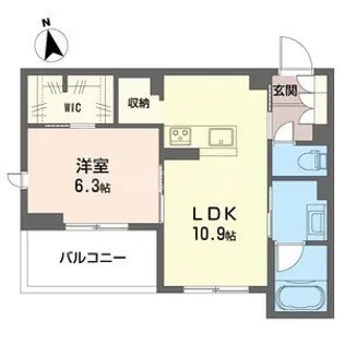 ルピナス グランデ【3階】の間取り