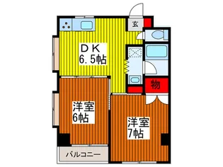 ソフィアメゾン【6階】の間取り