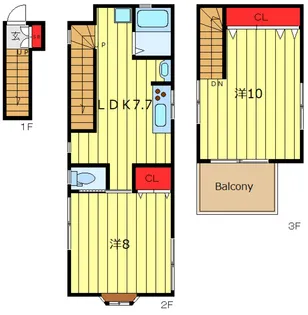 NDホームサンタモニカアネックスの間取り